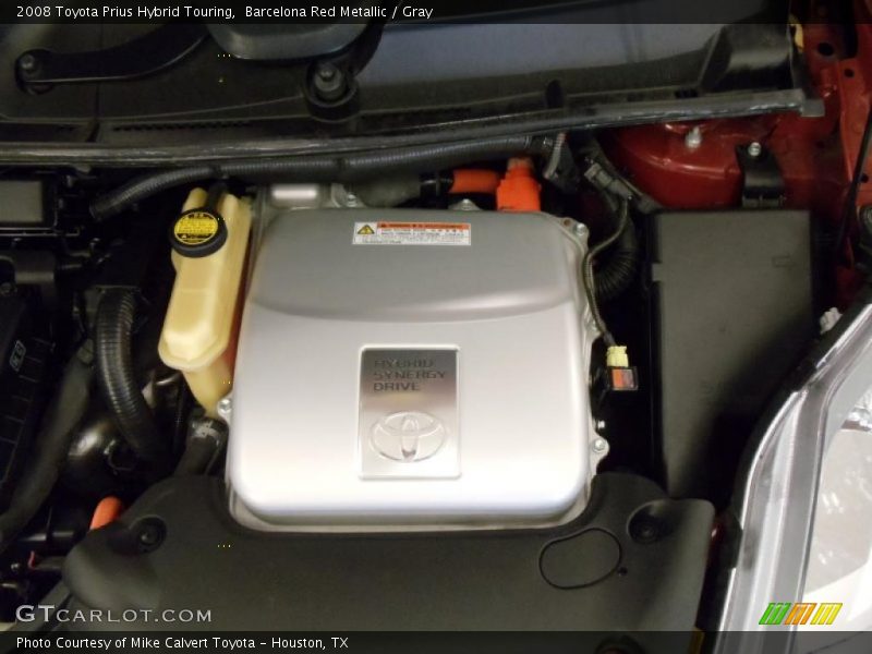 Barcelona Red Metallic / Gray 2008 Toyota Prius Hybrid Touring
