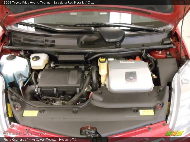 Barcelona Red Metallic / Gray 2008 Toyota Prius Hybrid Touring