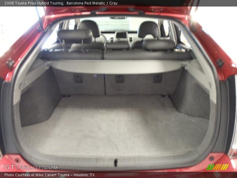 Barcelona Red Metallic / Gray 2008 Toyota Prius Hybrid Touring
