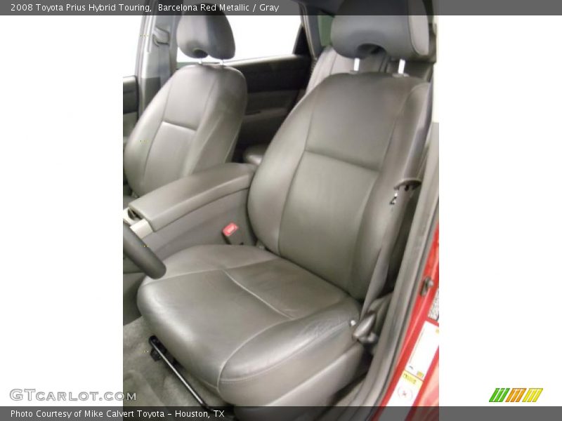 Barcelona Red Metallic / Gray 2008 Toyota Prius Hybrid Touring
