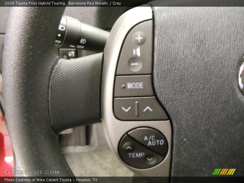 Barcelona Red Metallic / Gray 2008 Toyota Prius Hybrid Touring