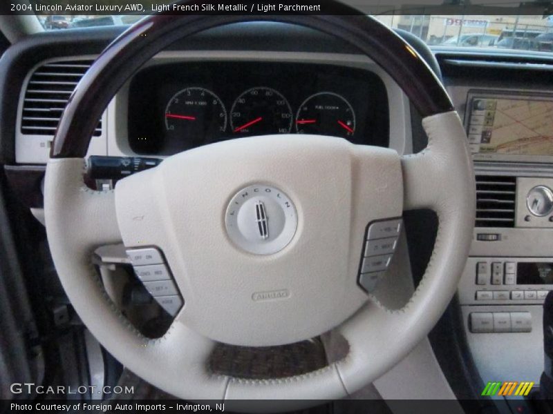 2004 Aviator Luxury AWD Steering Wheel