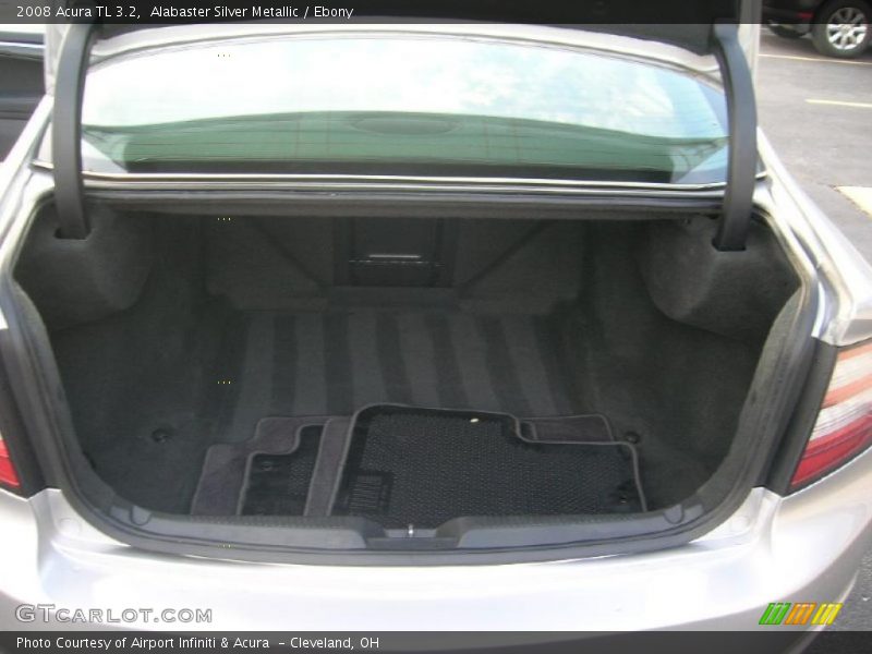 Alabaster Silver Metallic / Ebony 2008 Acura TL 3.2