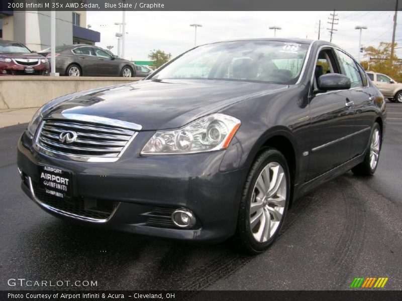 Blue Slate / Graphite 2008 Infiniti M 35x AWD Sedan