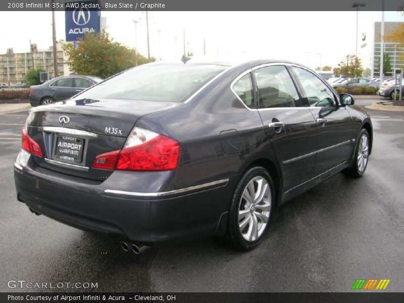 Blue Slate / Graphite 2008 Infiniti M 35x AWD Sedan