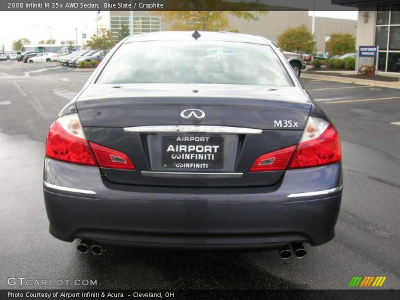 Blue Slate / Graphite 2008 Infiniti M 35x AWD Sedan