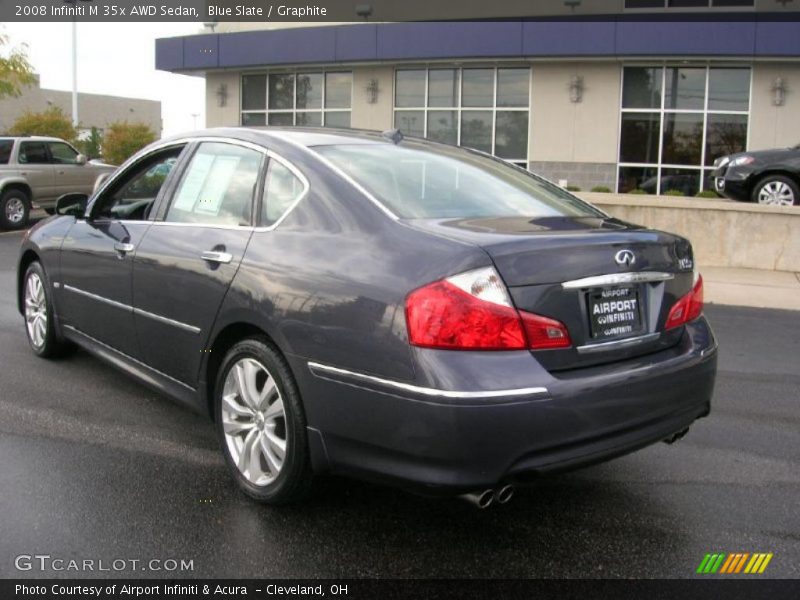 Blue Slate / Graphite 2008 Infiniti M 35x AWD Sedan