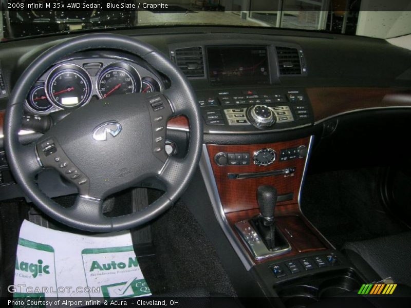 Blue Slate / Graphite 2008 Infiniti M 35x AWD Sedan