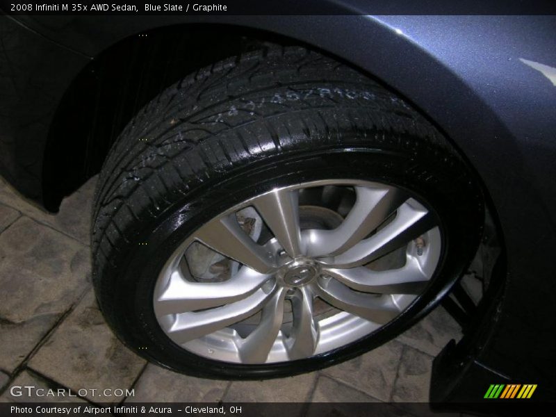 Blue Slate / Graphite 2008 Infiniti M 35x AWD Sedan
