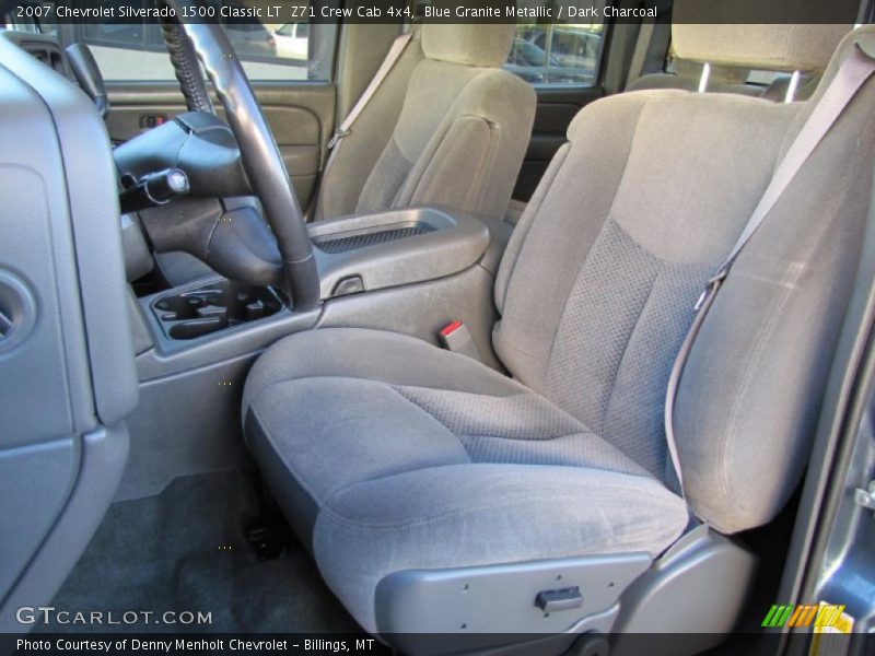 Blue Granite Metallic / Dark Charcoal 2007 Chevrolet Silverado 1500 Classic LT  Z71 Crew Cab 4x4