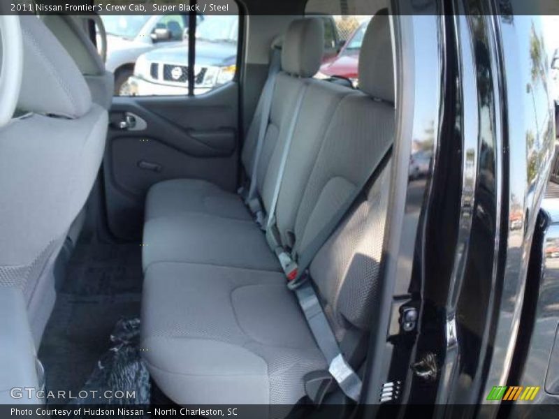 Super Black / Steel 2011 Nissan Frontier S Crew Cab