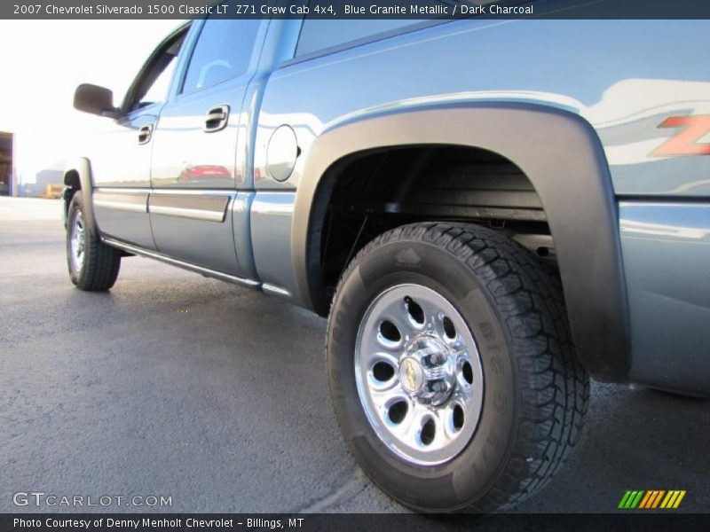 Blue Granite Metallic / Dark Charcoal 2007 Chevrolet Silverado 1500 Classic LT  Z71 Crew Cab 4x4