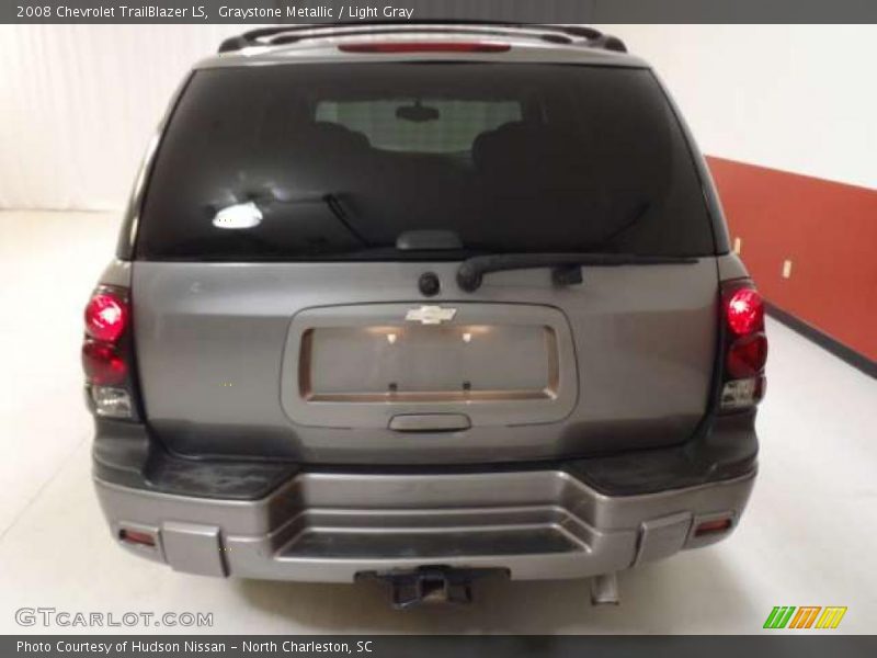 Graystone Metallic / Light Gray 2008 Chevrolet TrailBlazer LS