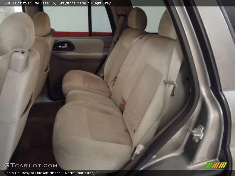 Graystone Metallic / Light Gray 2008 Chevrolet TrailBlazer LS