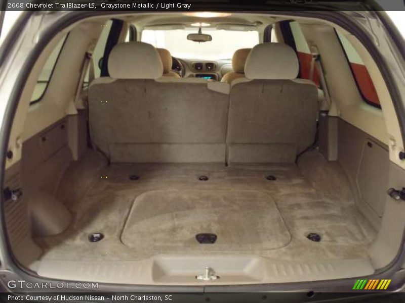 Graystone Metallic / Light Gray 2008 Chevrolet TrailBlazer LS