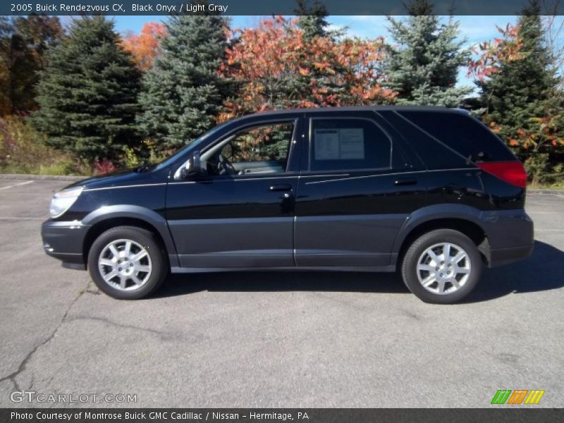 Black Onyx / Light Gray 2005 Buick Rendezvous CX