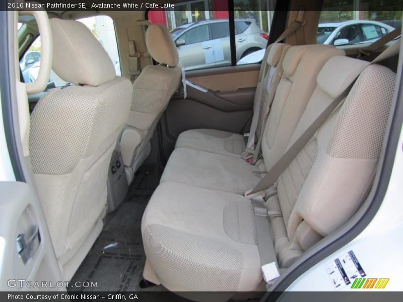 Avalanche White / Cafe Latte 2010 Nissan Pathfinder SE