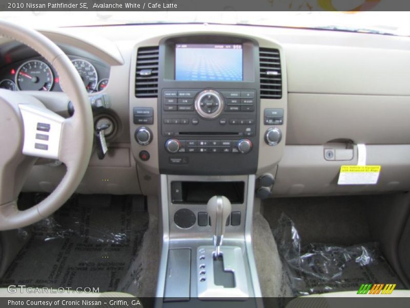 Avalanche White / Cafe Latte 2010 Nissan Pathfinder SE