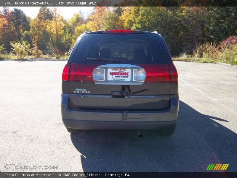 Black Onyx / Light Gray 2005 Buick Rendezvous CX