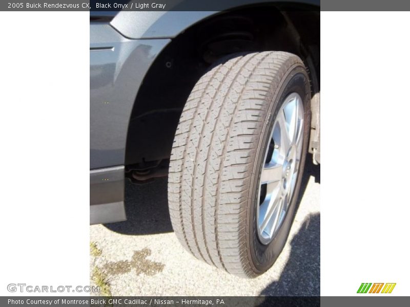 Black Onyx / Light Gray 2005 Buick Rendezvous CX