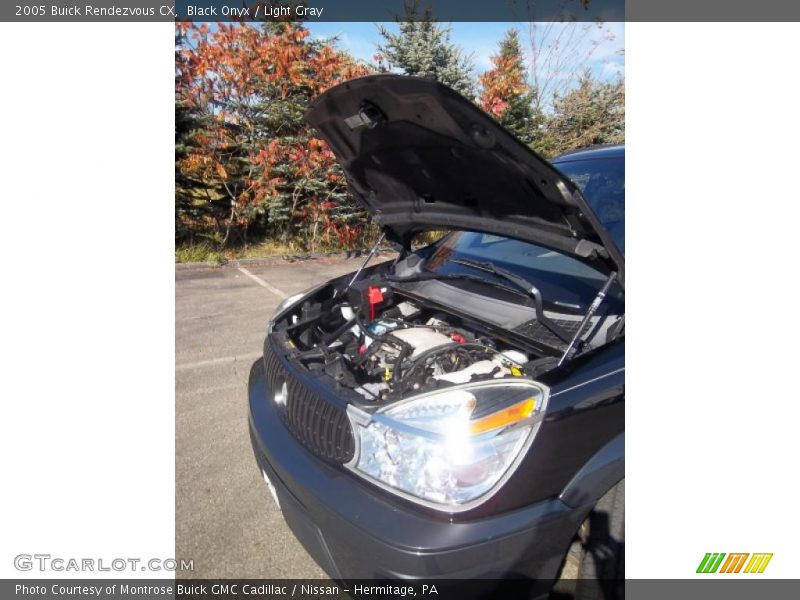 Black Onyx / Light Gray 2005 Buick Rendezvous CX