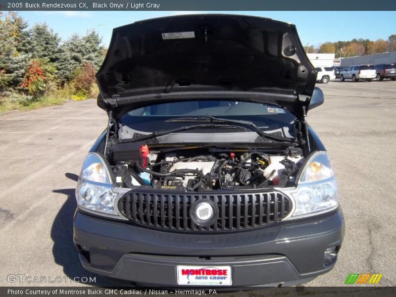 Black Onyx / Light Gray 2005 Buick Rendezvous CX