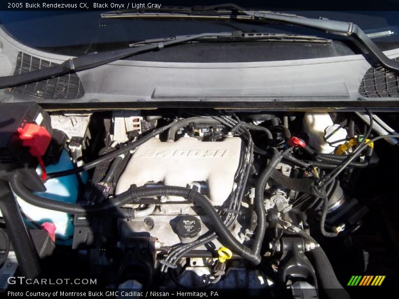 Black Onyx / Light Gray 2005 Buick Rendezvous CX