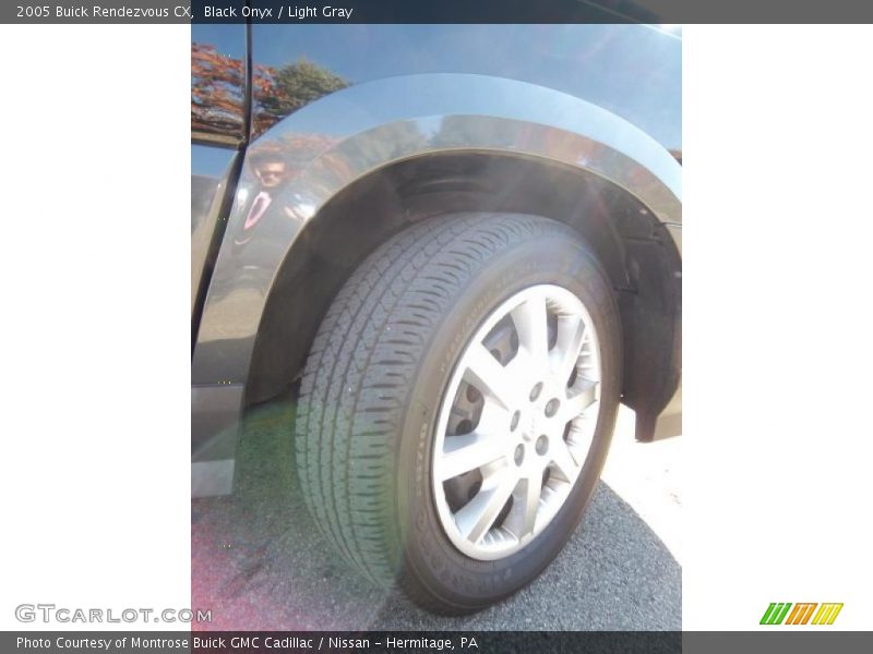 Black Onyx / Light Gray 2005 Buick Rendezvous CX