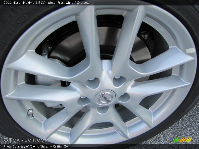 Winter Frost White / Charcoal 2011 Nissan Maxima 3.5 SV