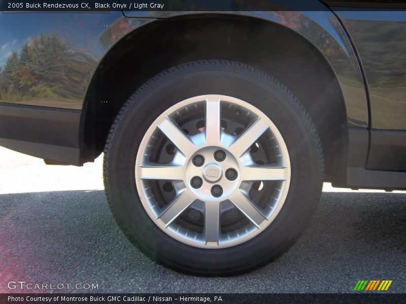 Black Onyx / Light Gray 2005 Buick Rendezvous CX