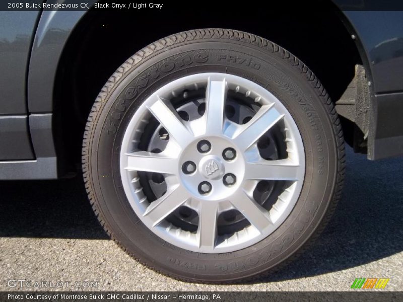 Black Onyx / Light Gray 2005 Buick Rendezvous CX