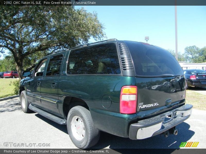 Polo Green Metallic / Neutral/Shale 2002 GMC Yukon XL SLE