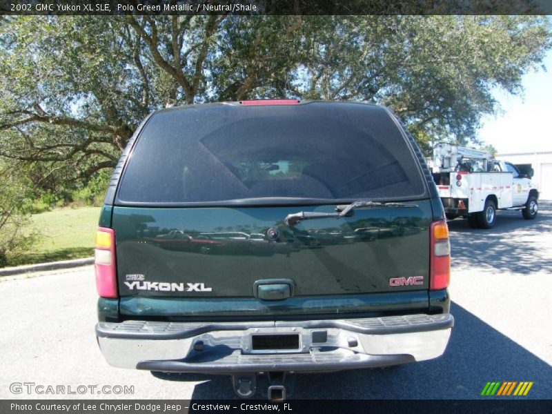 Polo Green Metallic / Neutral/Shale 2002 GMC Yukon XL SLE