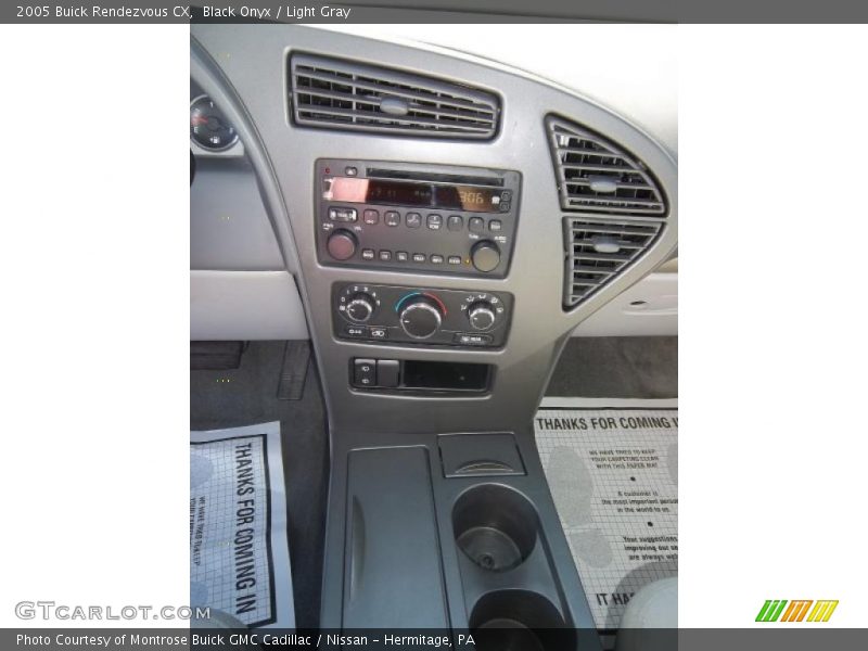 Black Onyx / Light Gray 2005 Buick Rendezvous CX