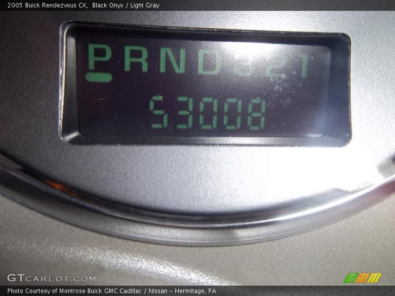 Black Onyx / Light Gray 2005 Buick Rendezvous CX