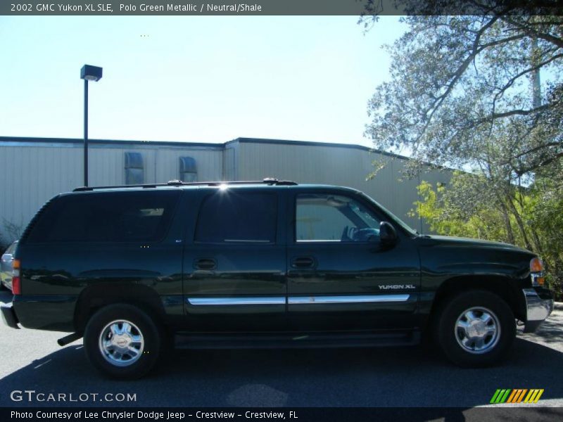 Polo Green Metallic / Neutral/Shale 2002 GMC Yukon XL SLE