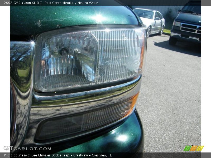 Polo Green Metallic / Neutral/Shale 2002 GMC Yukon XL SLE