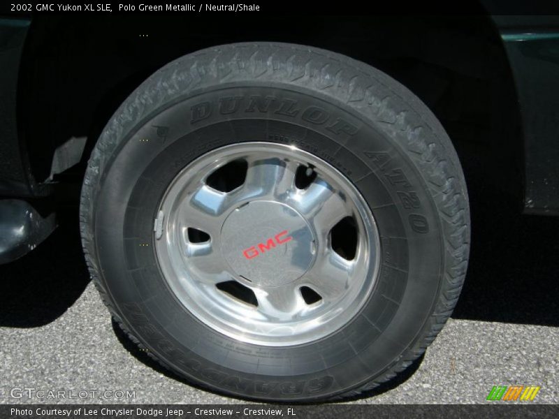 Polo Green Metallic / Neutral/Shale 2002 GMC Yukon XL SLE
