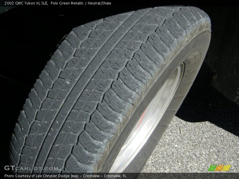 Polo Green Metallic / Neutral/Shale 2002 GMC Yukon XL SLE