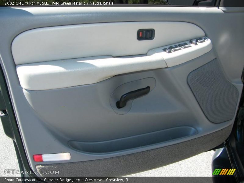Polo Green Metallic / Neutral/Shale 2002 GMC Yukon XL SLE