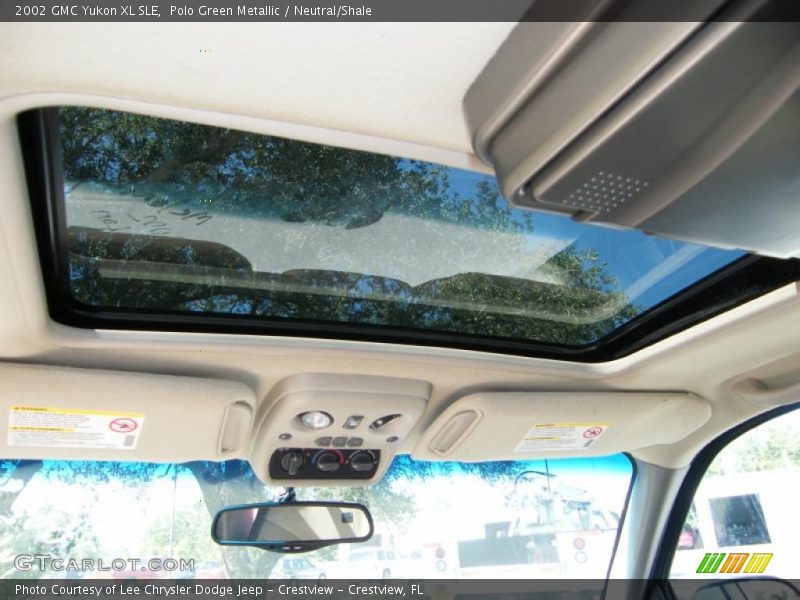 Polo Green Metallic / Neutral/Shale 2002 GMC Yukon XL SLE