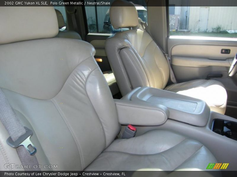 Polo Green Metallic / Neutral/Shale 2002 GMC Yukon XL SLE