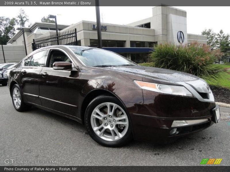 Mayan Bronze Metallic / Ebony 2009 Acura TL 3.5
