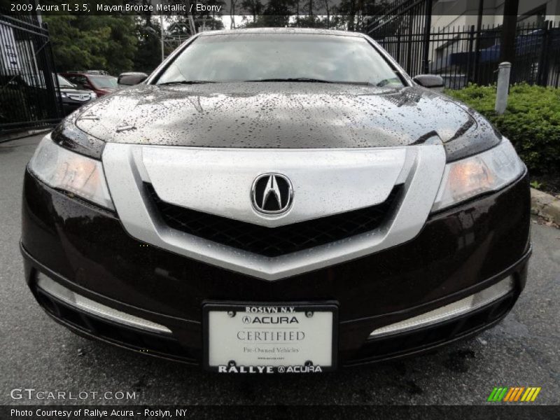Mayan Bronze Metallic / Ebony 2009 Acura TL 3.5