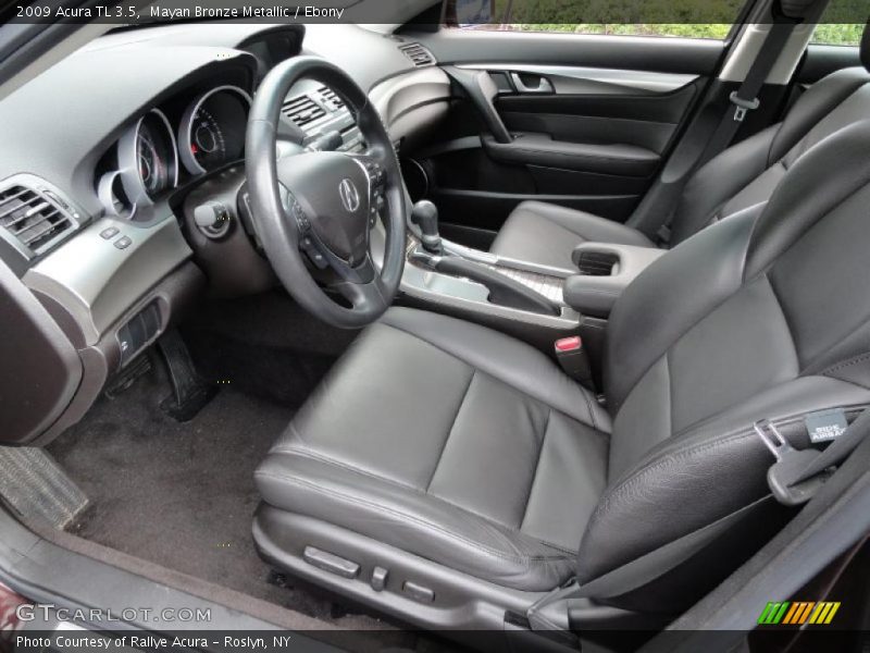 Mayan Bronze Metallic / Ebony 2009 Acura TL 3.5
