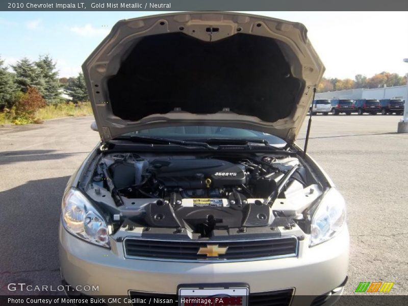 Gold Mist Metallic / Neutral 2010 Chevrolet Impala LT
