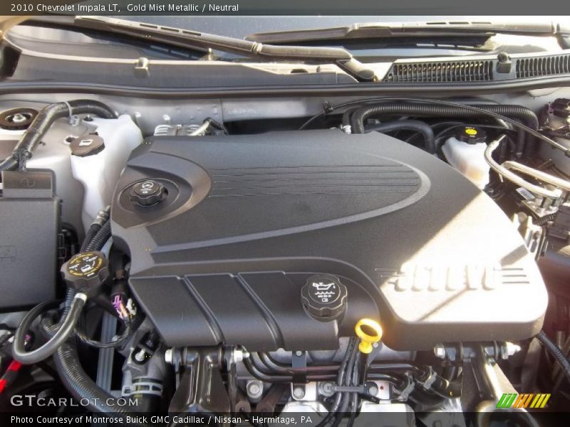 Gold Mist Metallic / Neutral 2010 Chevrolet Impala LT