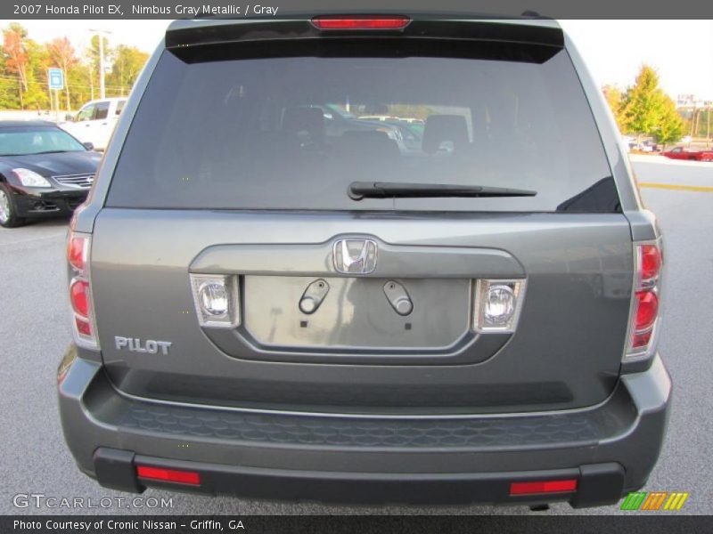 Nimbus Gray Metallic / Gray 2007 Honda Pilot EX
