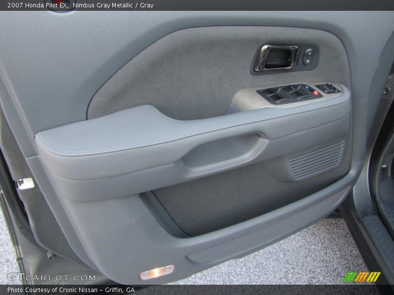 Nimbus Gray Metallic / Gray 2007 Honda Pilot EX