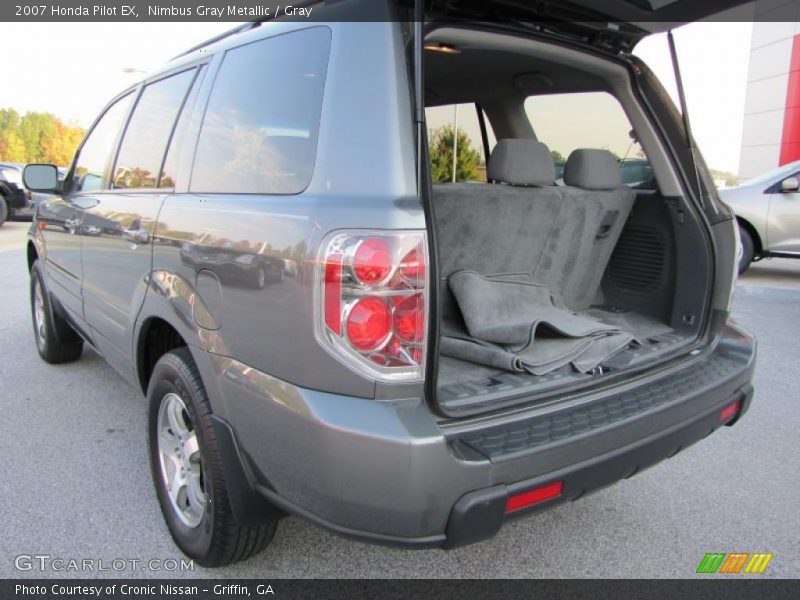 Nimbus Gray Metallic / Gray 2007 Honda Pilot EX
